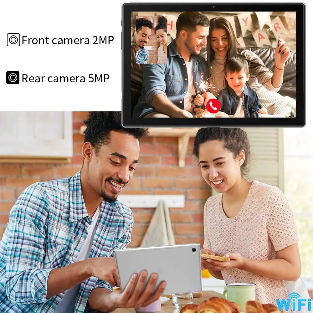 Планшет с функцией вызова 5GWIFI двойной картой и двумя камерами 8 ГБ ОЗУ 10 1 Гб ПЗУ