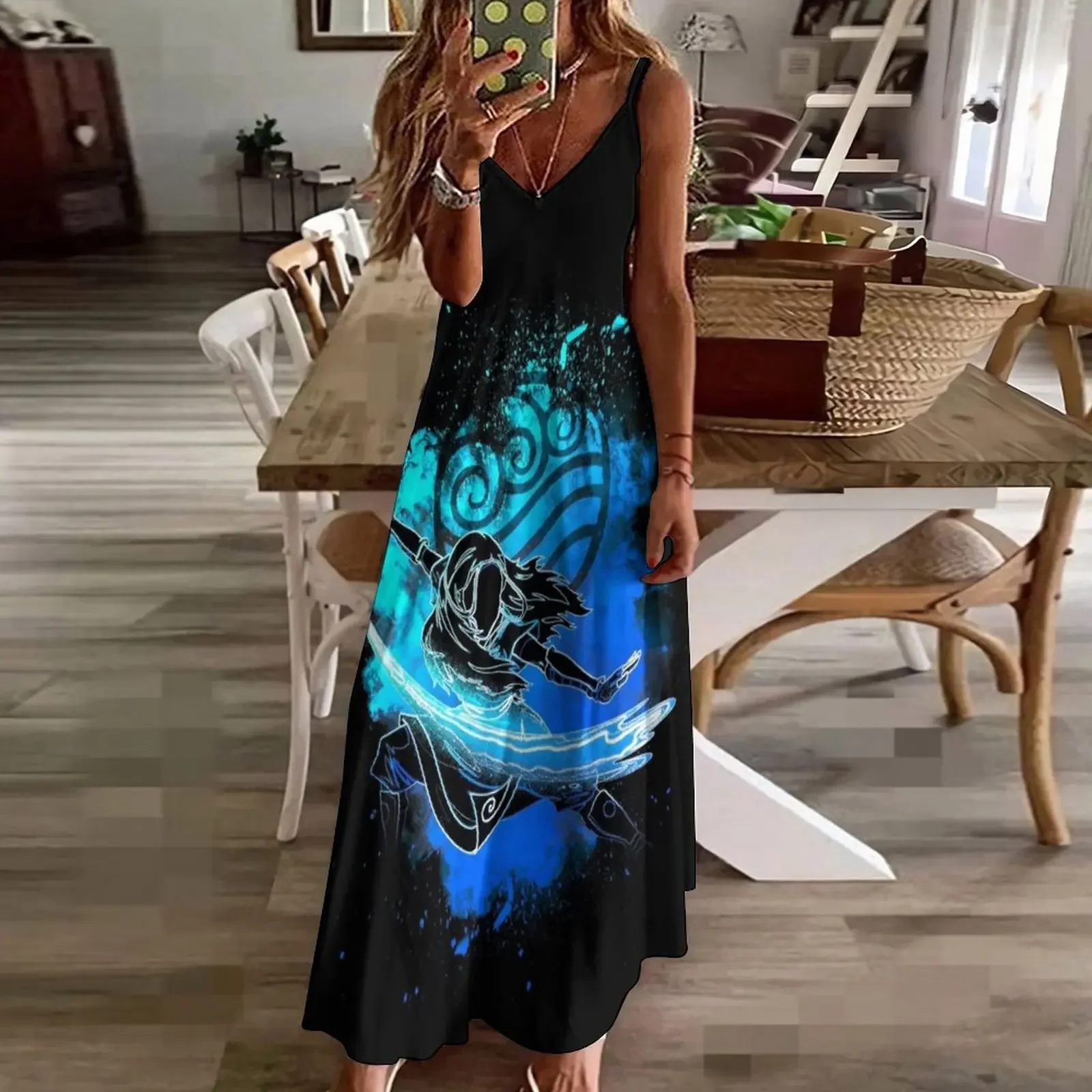 Женское платье Soul of the Waterbender Sister из полиэстера