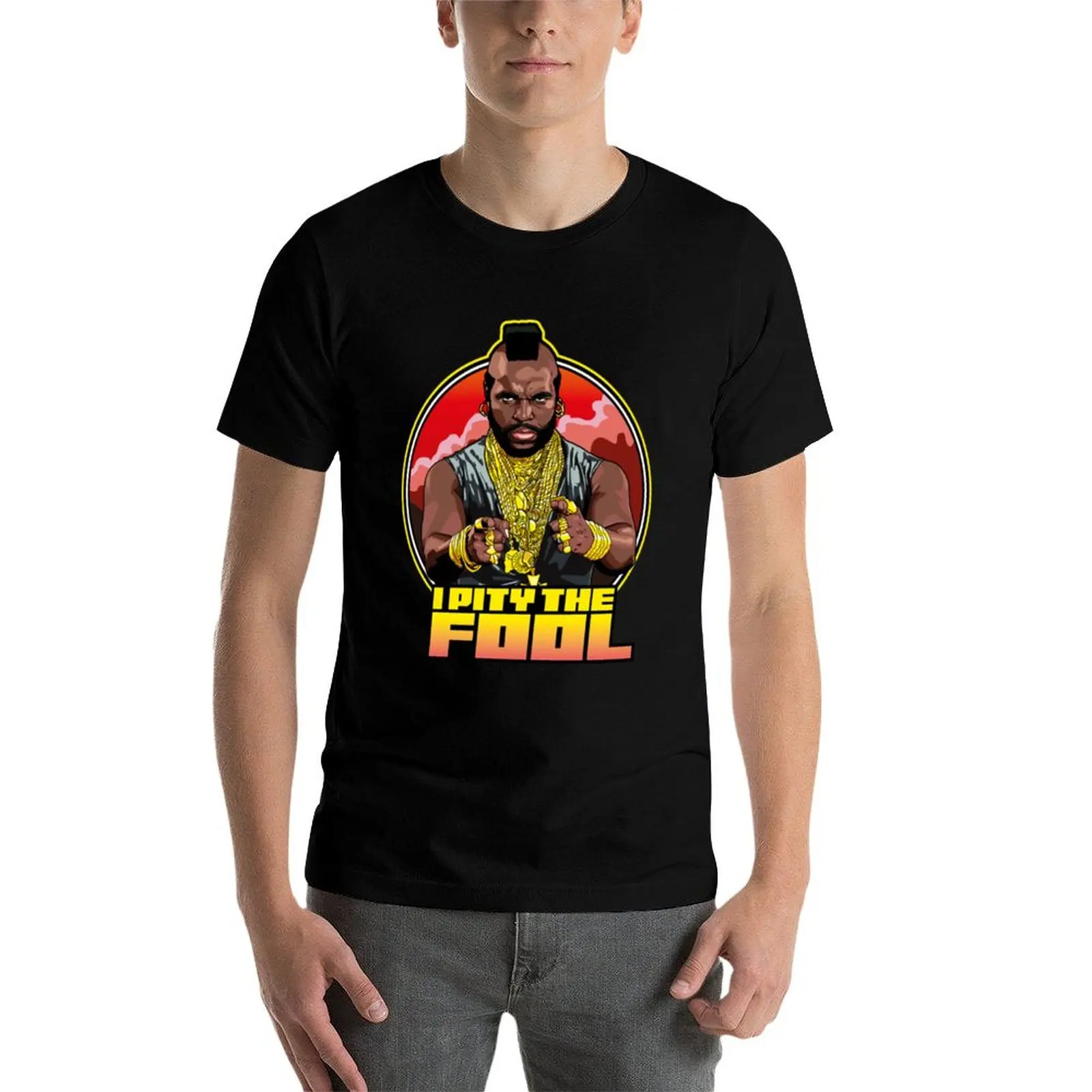 Фото I Pity The Fool - Футболка с коротким рукавом Mr T-Shirt ко Дню независимости №3