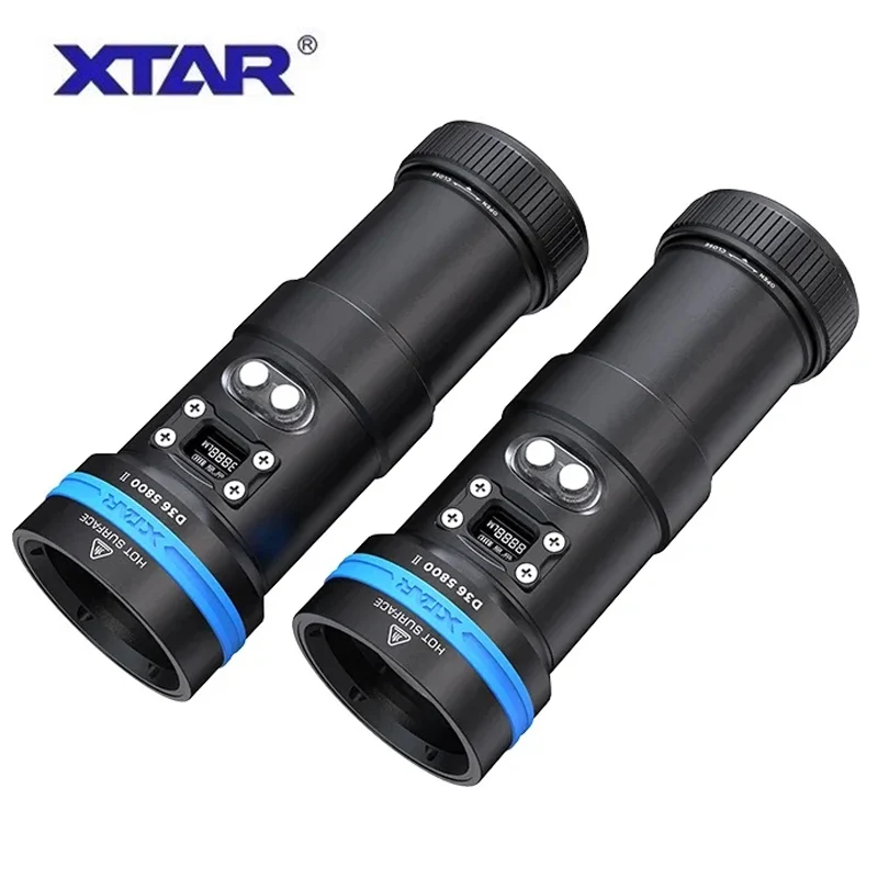XTAR D36 5800II люмен фонарик для дайвинга точечный луч 1600 прожектор 4200 полный комплект