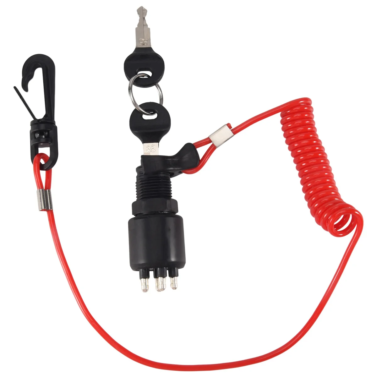 Ключ зажигания предохранительный шнур замок в сборе для рхв BRP 1996 Up Johnson evinгруб