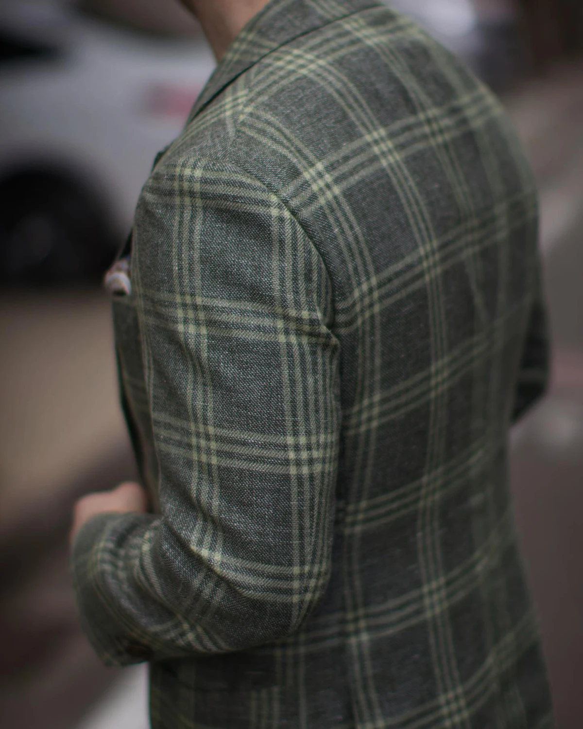 Рисунок 5 - Костюм мужской Клетчатый однобортный