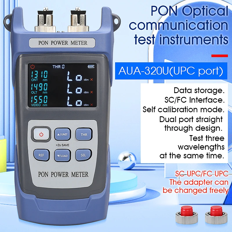 PAYEN NEW AUA-320U/A Fiber Optical PON Power Meter Detection Online Test PON Optical Power