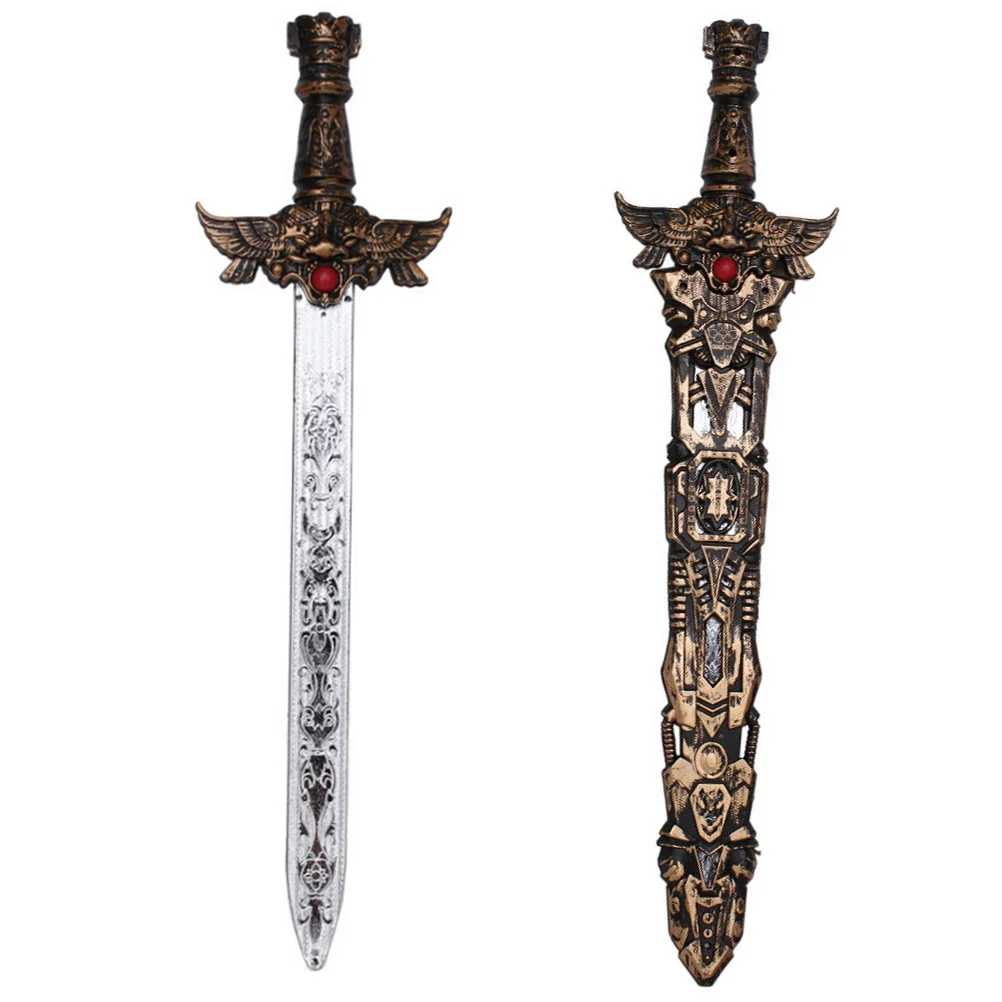 

Plastic Katana Swords Samurai Warrior Training Props Japanese Weapons Toys Costume Prop Kids Prince Knight Pretend Medieval Kung