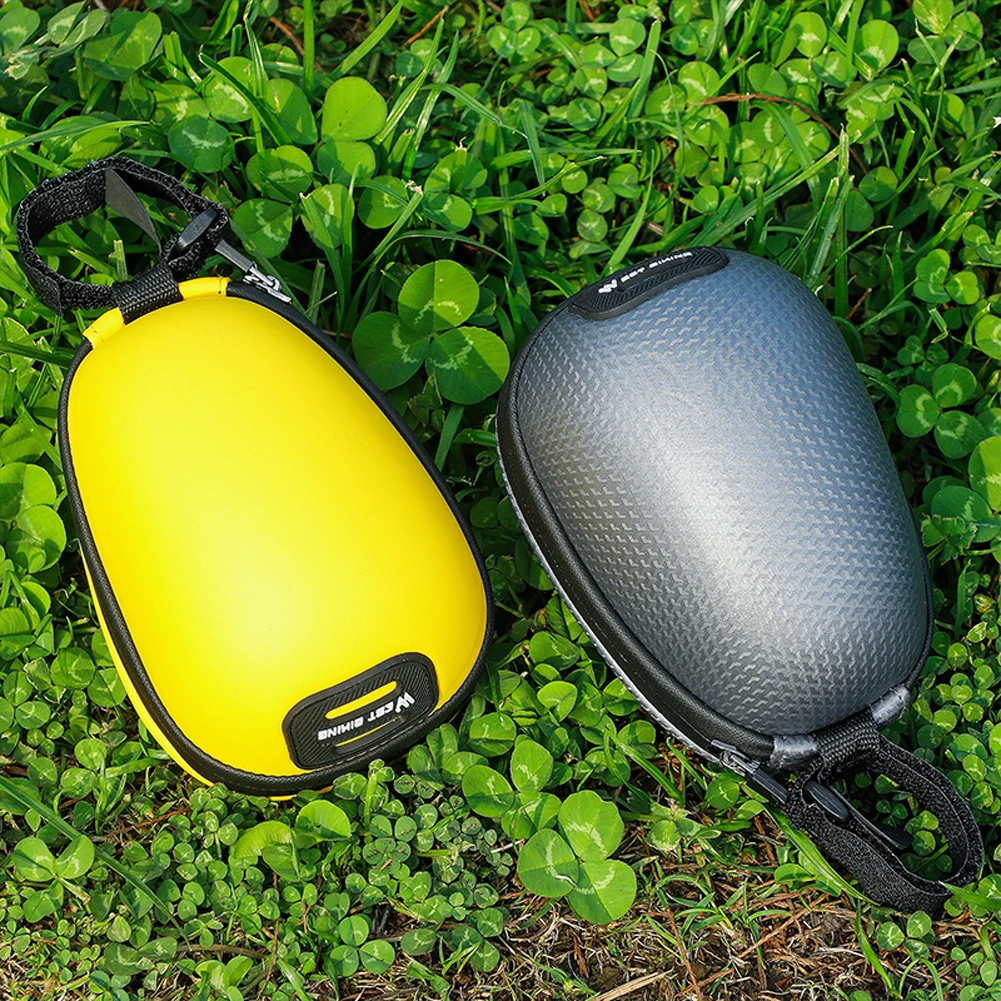 

WEST BIKING 0.4L Capacity Bike Saddle Bag Outdoor Riding Hard Cover Road Bicycle Under Seats Bag Practical Bicycle Riding Bag