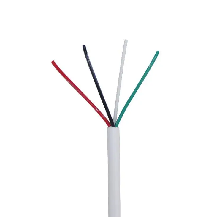 Фото 26AWG 28 AWG 1A 0,7A 4-контактный кабель питания постоянного тока 1 м провод с медной изоляцией ПВХ-удлинитель для USB-электрического кабеля питания 2464 постоянного тока C4 №3