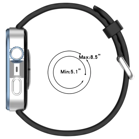 Силиконовый ремешок CRESTED для Huawei Watch Fit 4