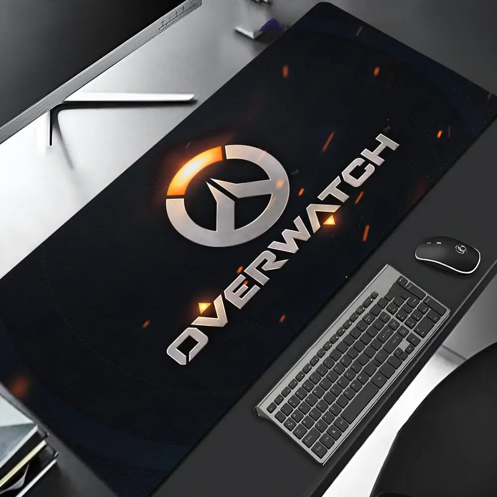 Фото Большой игровой коврик для мыши Overwatch с резиновым основанием, для геймеров, с рисунком животных, для ноутбука и компьютера №3