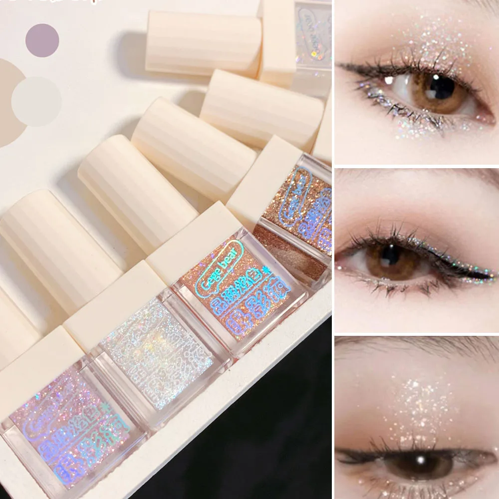 

Liquid Glitter Eyeliner Eyeshadow Diamond Shimmer Highlighter Waterproof Pearlescent Shiny Metallic Pen Eye Beauty Party Makeup