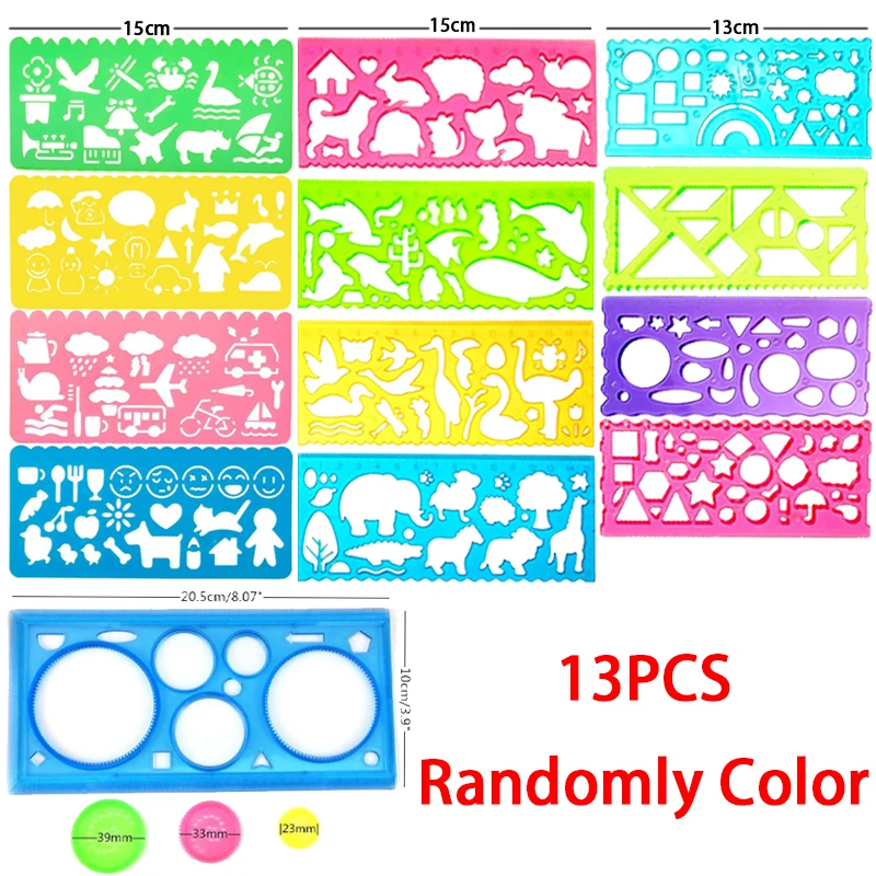 13 шт. Детский развивающий набор животных |