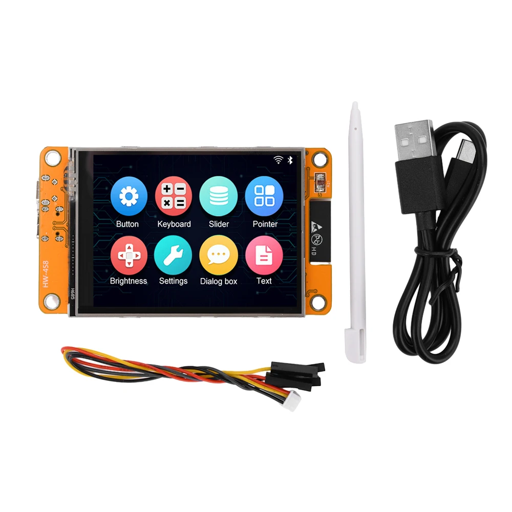 Макетная плата ESP32 LVGL с Wi-Fi и Bluetooth диагональ экрана 2 8 дюйма 240*320 умный экран