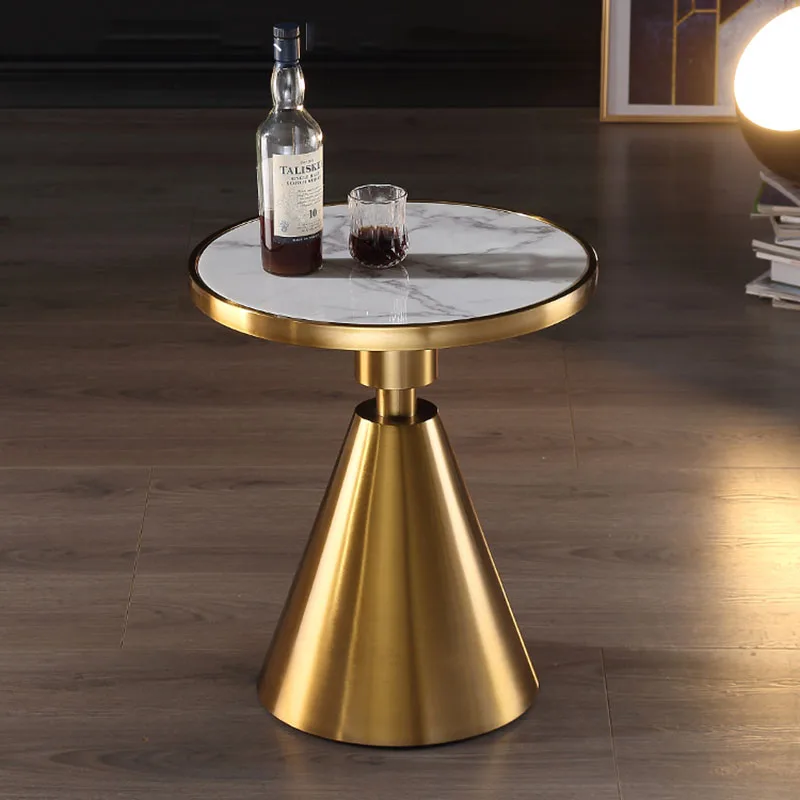 

Итальянский роскошный чайный журнальный столик, современный салонный угловой напольный столик для спальни, напольные мешки, Минималистичная мебель