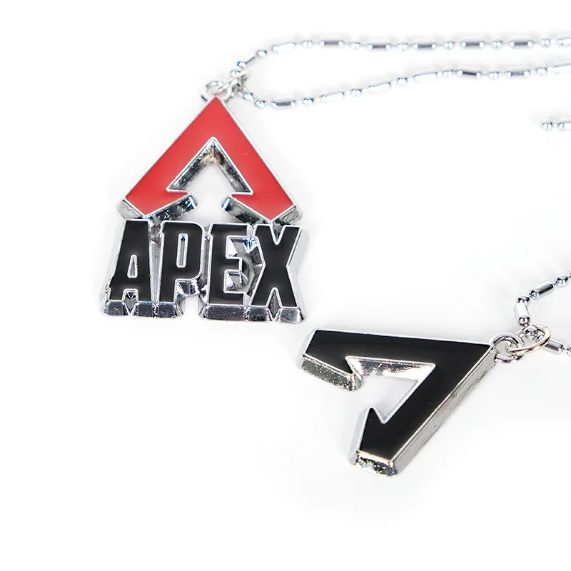 Apex Legend брелок с подвеской ожерелье металлический цепочки для ключей мужчин