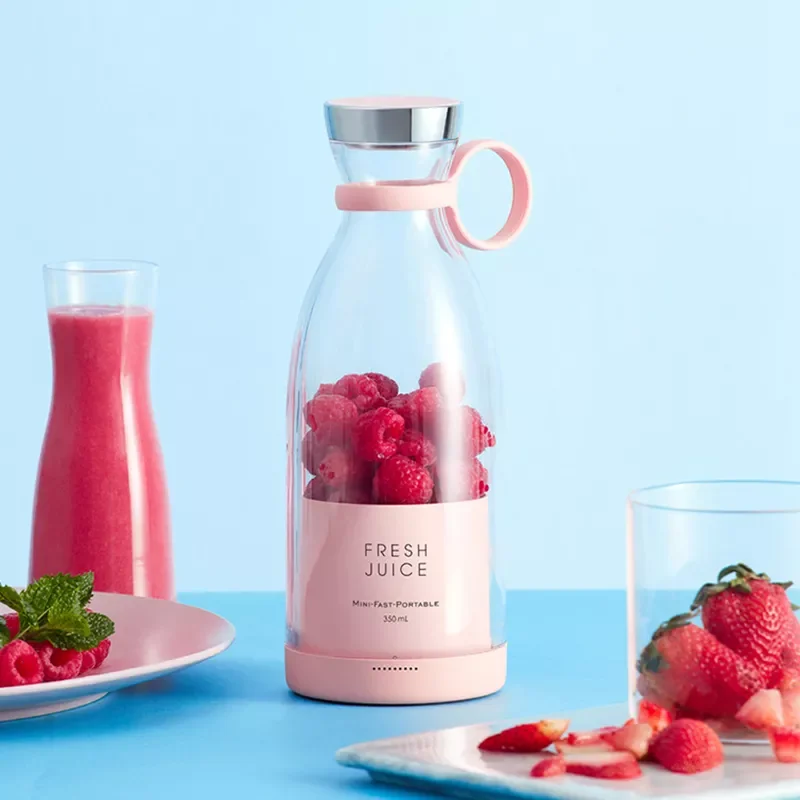 

Electric Juicer Blender USB Fruit Juicer Machine Portable Mini Fruit Mixing Cup Smoothie Blender Machine