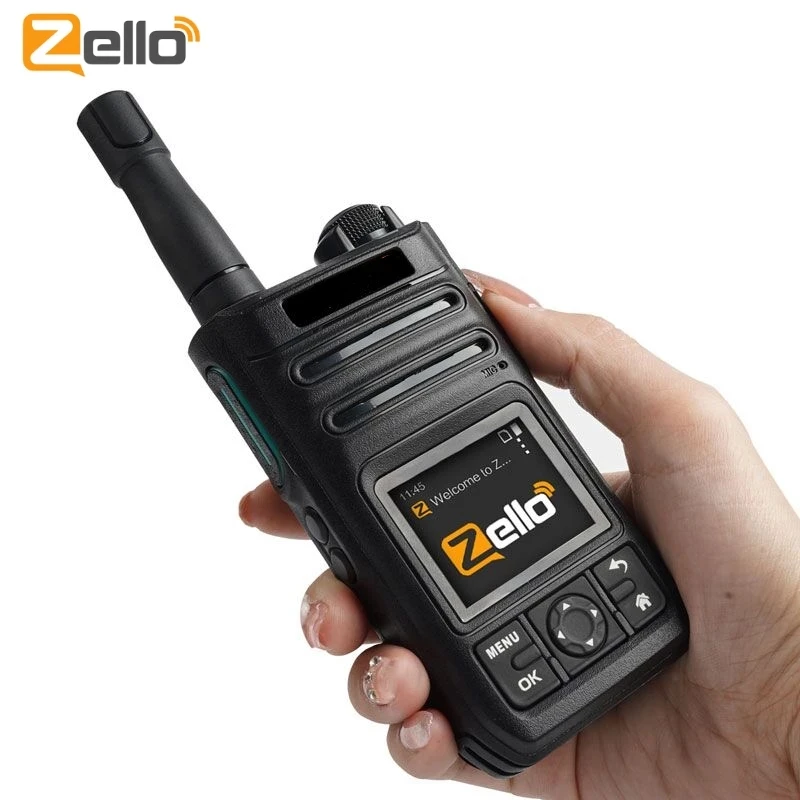 Zello Walkie Talkie Real PTT 4G LTE Android phone Wifi Blue Tooth Mobile POC Two Way Radio Handy Long Range 100KM Transceiver enlarge