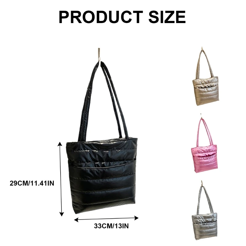 Повседневная женская сумка большая через плечо с хлопковой подкладкой для