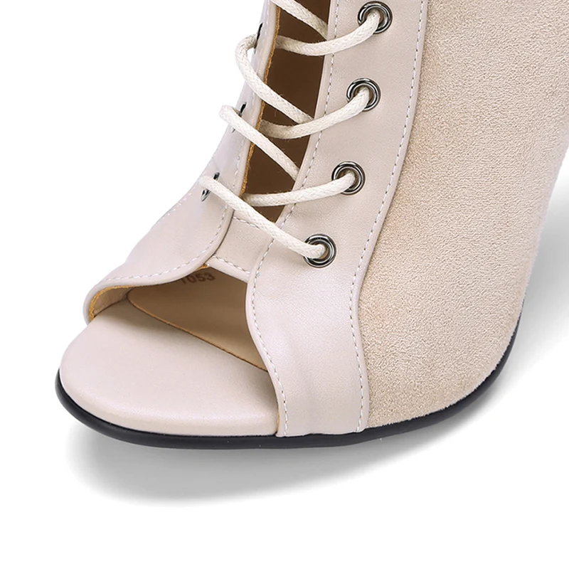 SWDZM Sexy stiletto Women Latin Dance Shoes High Heels Boots Women's Dancing Shoes Salsa Dance Boots Ballroom Spring/Autumn