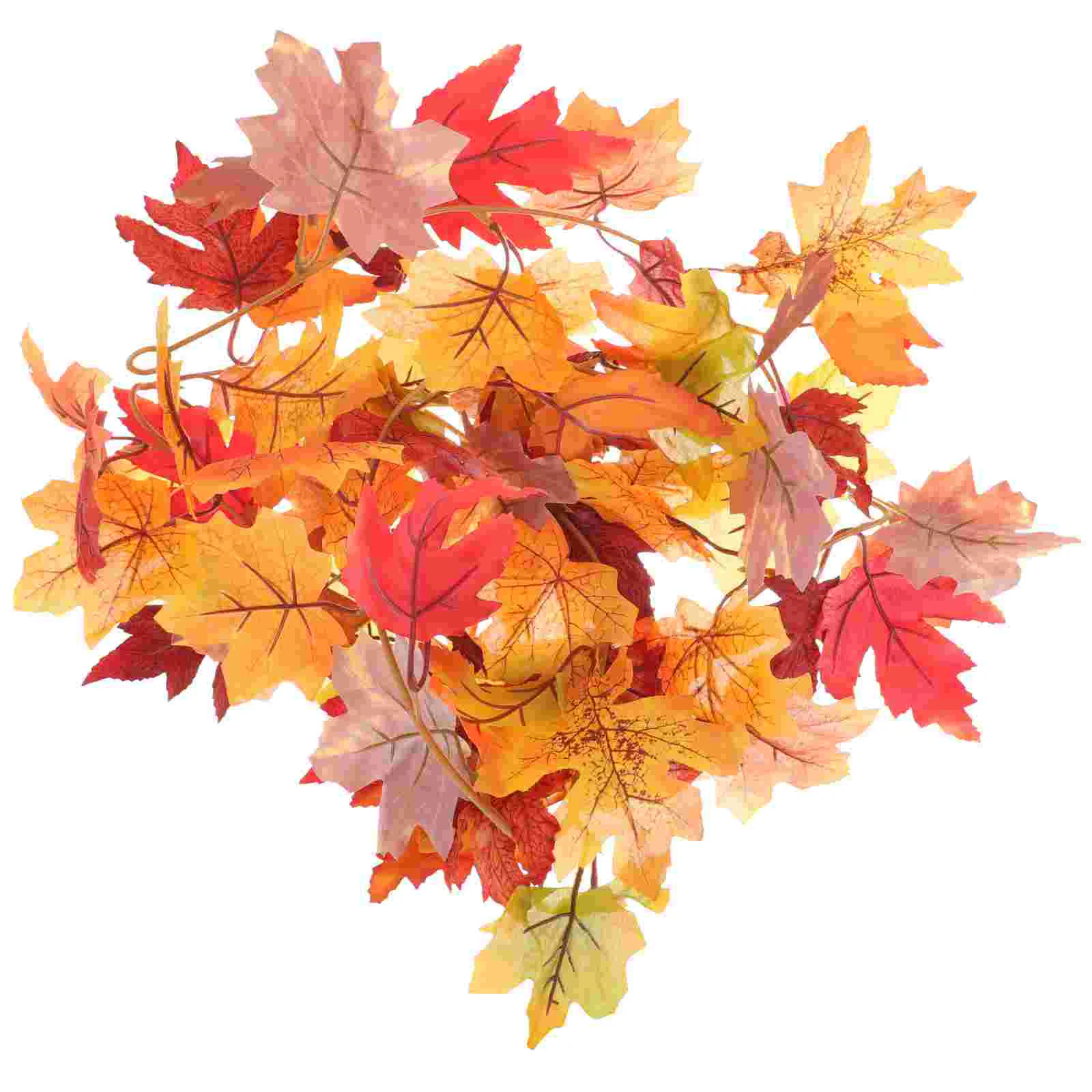

Garland Fall Maple Leaf Leaves Thanksgivingautumn Vine Decor Decorations Farmhouse Home Hanging Fake Vines Foliage Harvest
