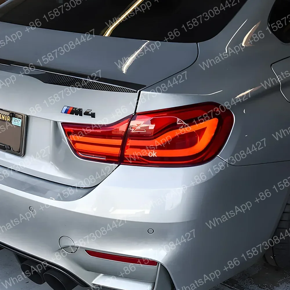 Фото Комплект задних фонарей для BMW 4 серии F32 425i 430i 2013-2020: Обновленные высококачественные светодиодные LCI задние фонари, аксессуары для авто №1