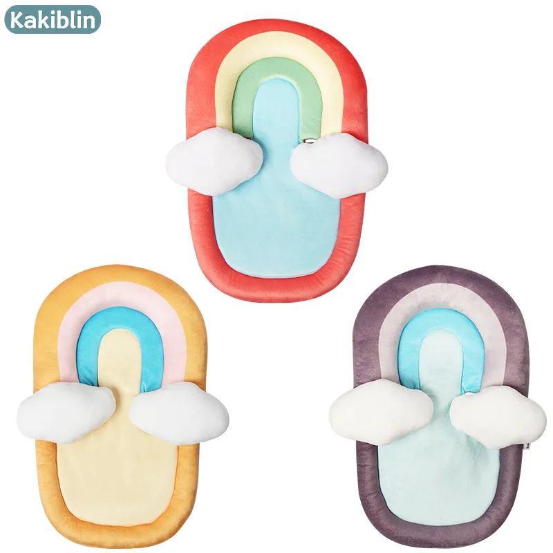 

Baby Head Support Mat For Infant CarSeat Headrest Insert Cushion Pad Soft Plush Body Pillow For Stroller Highchair Baby Carrige