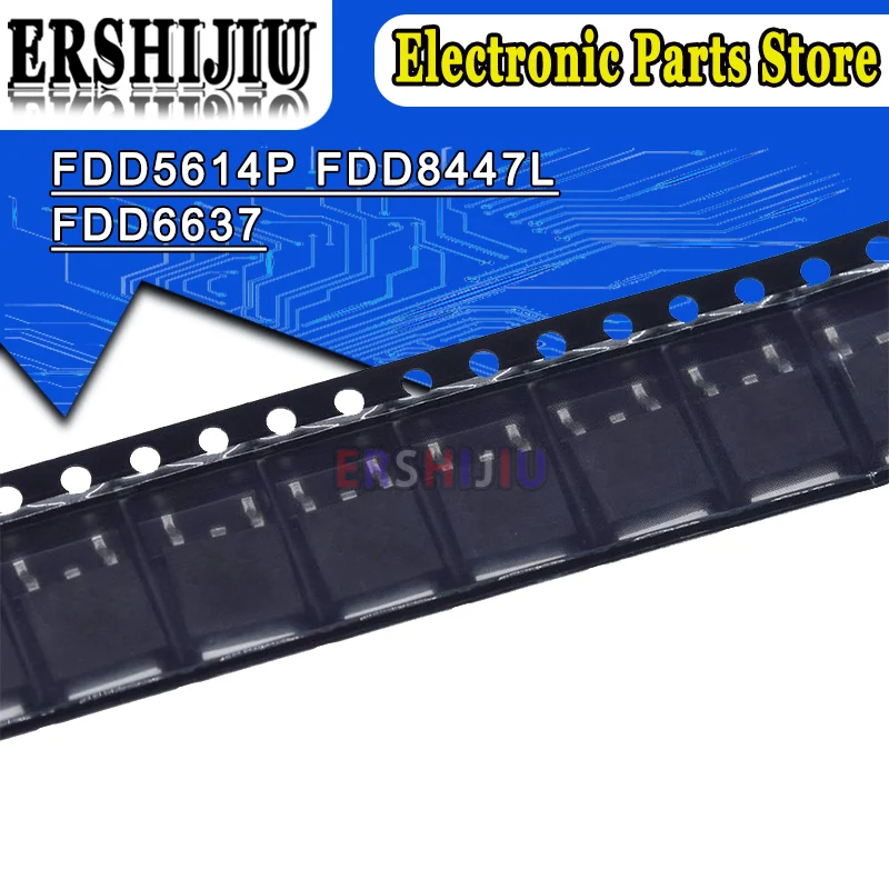 

Набор микросхем FDD5614P FDD6637 FDD8447L TO-252 FDD5614 FDD8447 TO252, 10 шт.