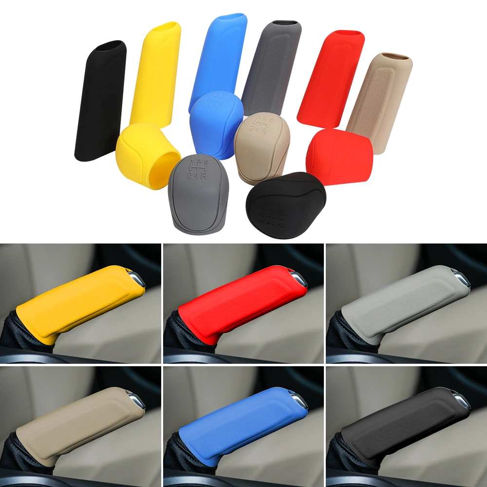 Силиконовый Чехол Рычага Переключения Передач Для Ford Focus 2 3 MK2 MK3 Fiesta Ecosport MT -