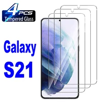 24pcs tempered glass for samsung galaxy s21 5g s22 plus s20fe s21fe 5g fingerprint unlock screen protector glass film
