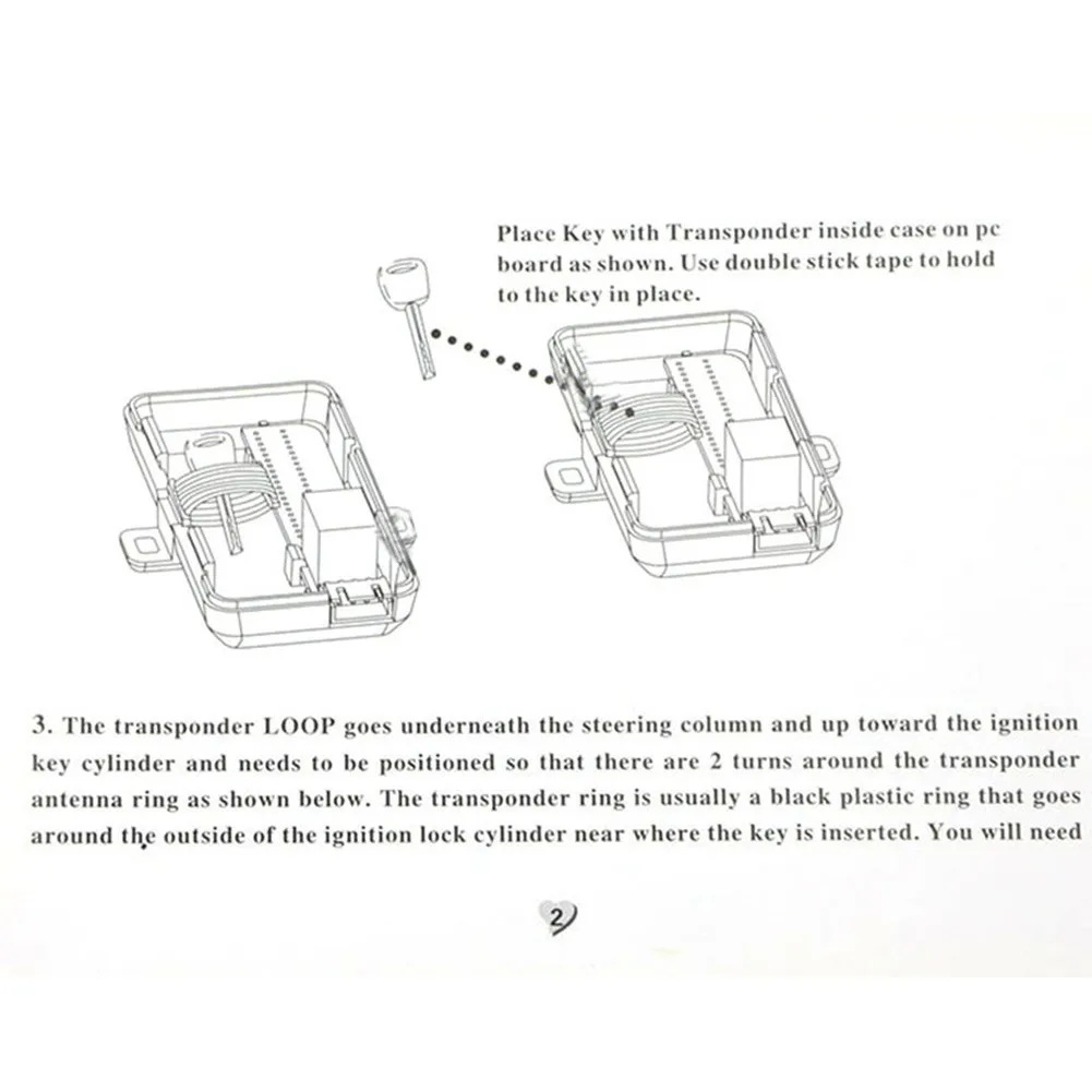 

Transponder Evacuator Car Immobilizer Accessory Alarm BP-02 Module Bypass Car For Start&Stop Button&PKE ABS Plastic