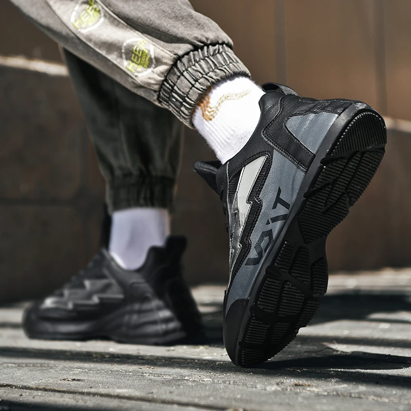 Microfiber breathable sneakers Basketball shoes men's shoes