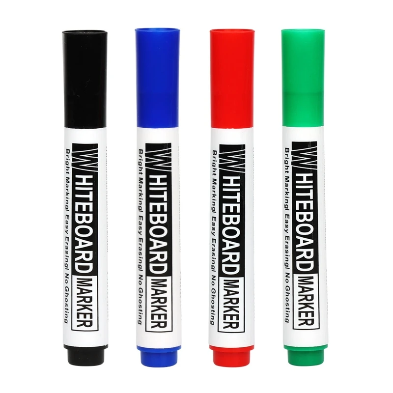 

N58E Erase Markers Low Odor White Board Markers Assorted Colors for Kids Adults 10PCS