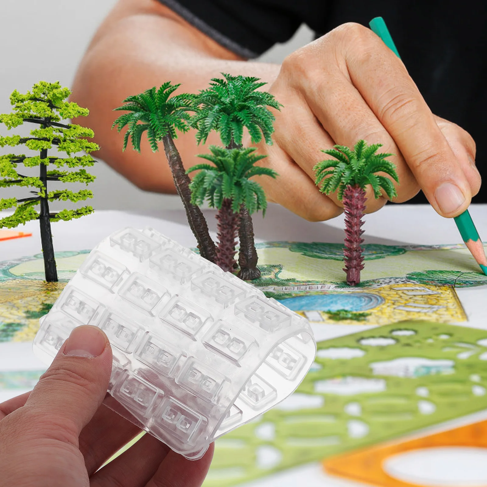 Набор форм для кирпича сделай сам миниатюрные поделки торт песочный стол набор