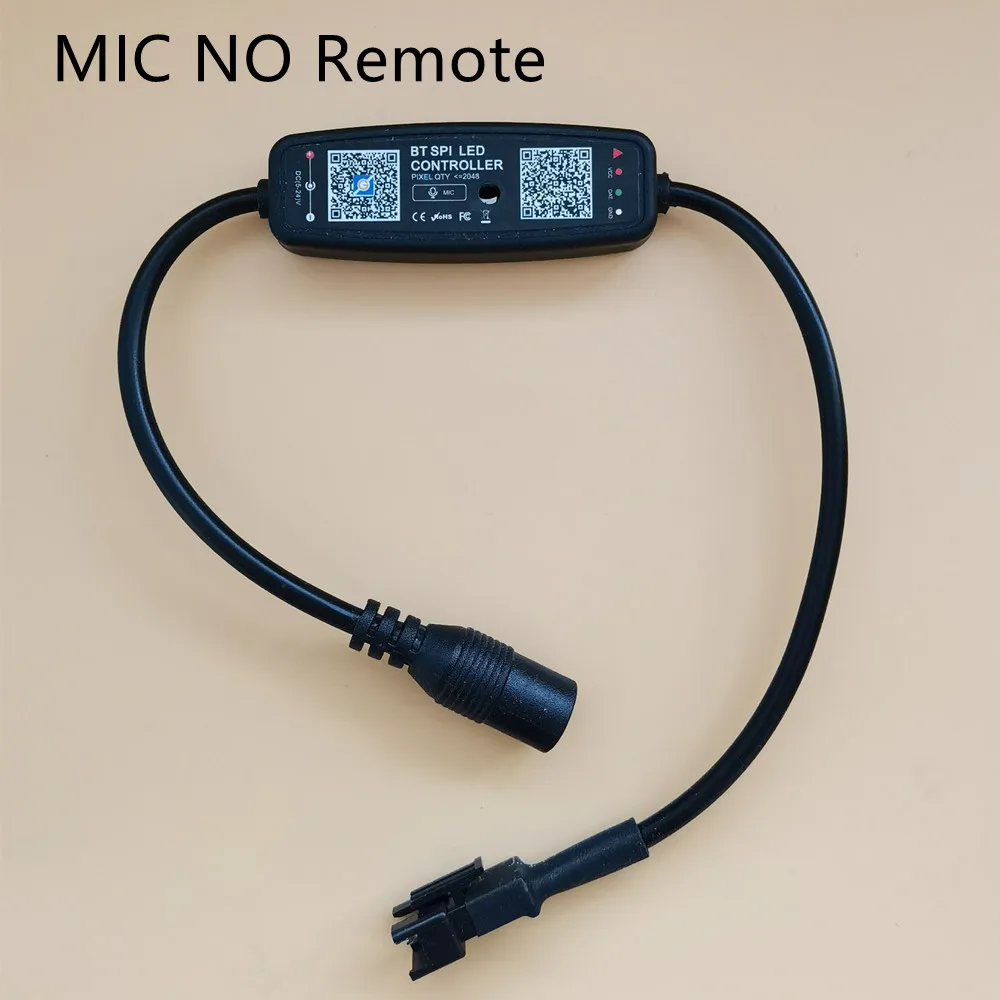 WS2812B светодиодный контроллер Bluetooth Музыка для SK6812 WS2811 WS2812 Пиксельная