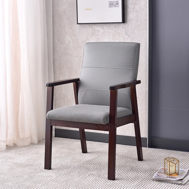 

Wooden Living Room Chairs Lounges Portable Mid Century Modern Living Room Armchair Relax Chaise Pliante Home Furniture MQ50KT