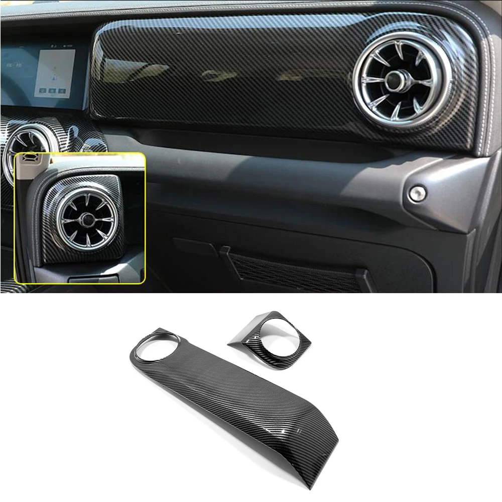 

ABS Carbon WOOD BLACK Автомобильная центральная панель управления, декоративная накладка, внутренняя отделка для GWM Great Wall Tank 300 2022 2023, аксессуары
