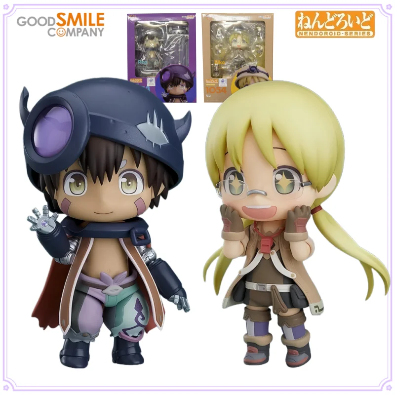 Фото GSC оригинальная серия Nendoroid Made in Abyss Reg Riko Out of Print периферийные фигурки игрушки для мальчиков подарок коллекционные украшения №1