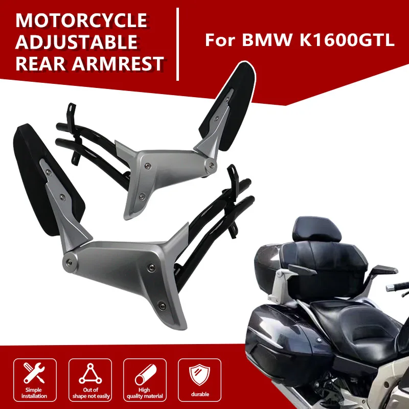 

for BMW K1600GTL K 1600 GTL K 1600GTL 2010 2011 2012 2013 2014 2015 2016 2017 2018 Motorcycle Rear Passenger Frame Armrest