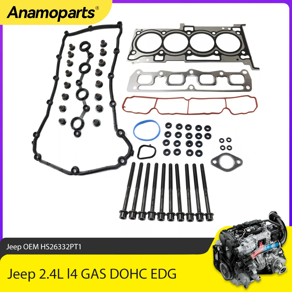 Детали двигателя комплект прокладок головки подходит для 2 4 л Dodge Avenger Caliber Chrysler