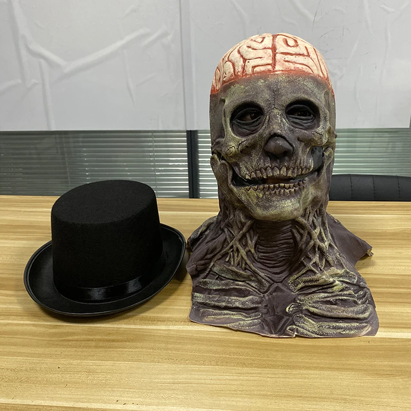 

Латексная маска скелета YEAHUI EL