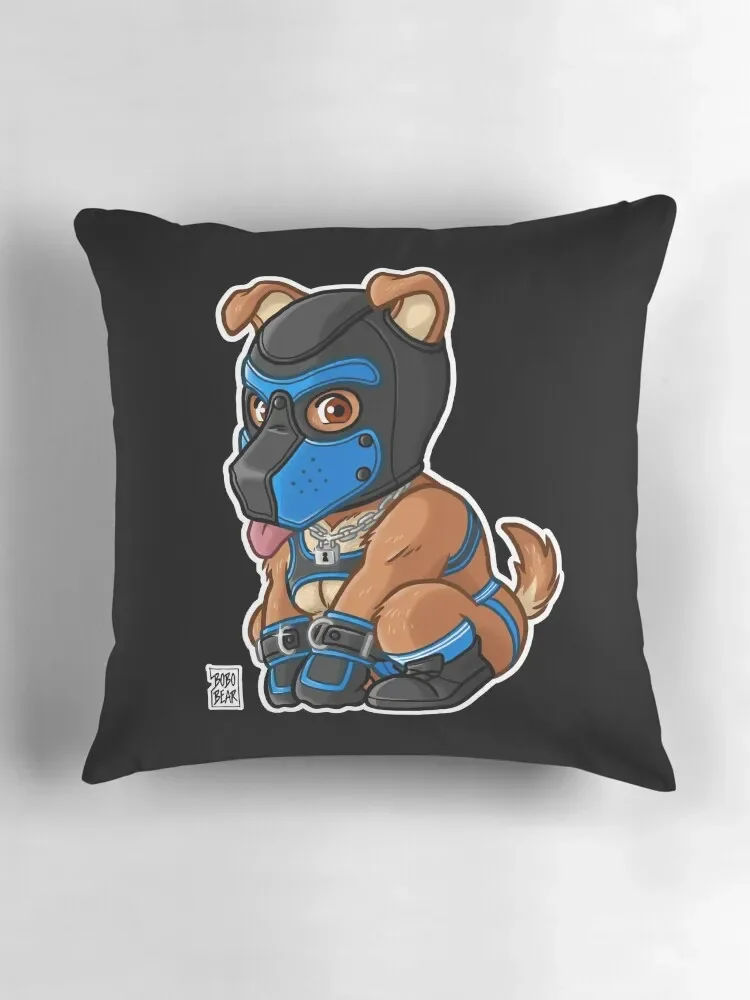 Игривый щенок-Синяя Маска-серия BEARZOO декоративная подушка Прямоугольная