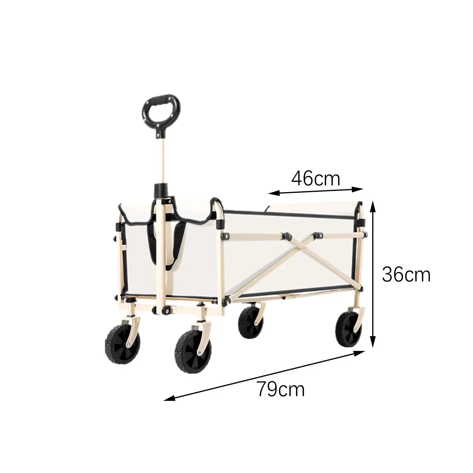 Складная тележка для кемпинга легкая продуктовая Тележка ручная спорта рыбалки