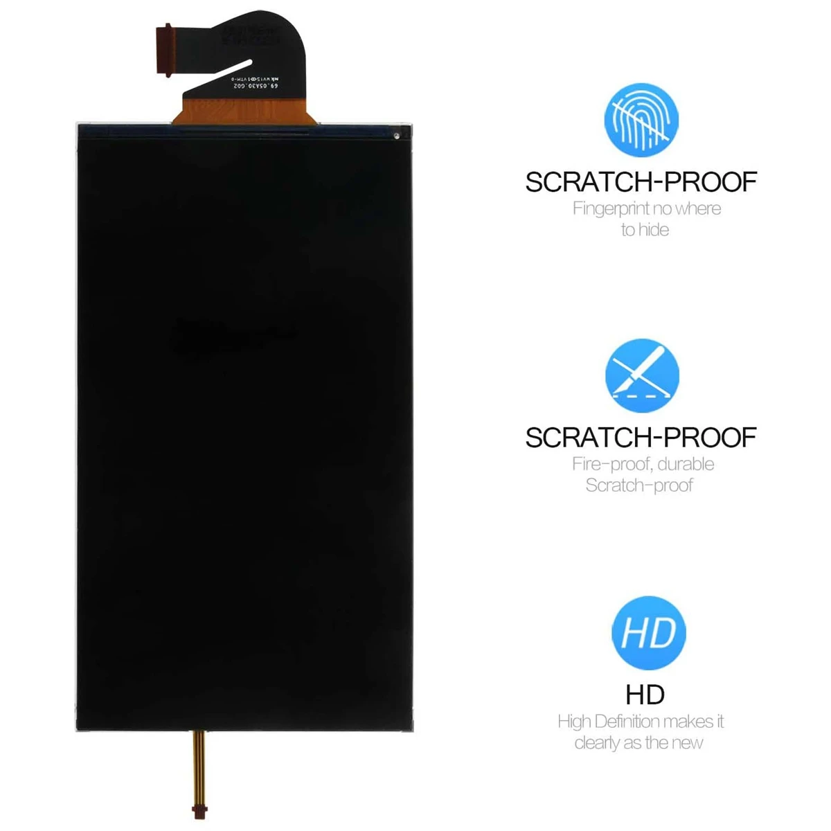 ЖК-дисплей и дигитайзер для консоли Nintendo Switch NS Lite