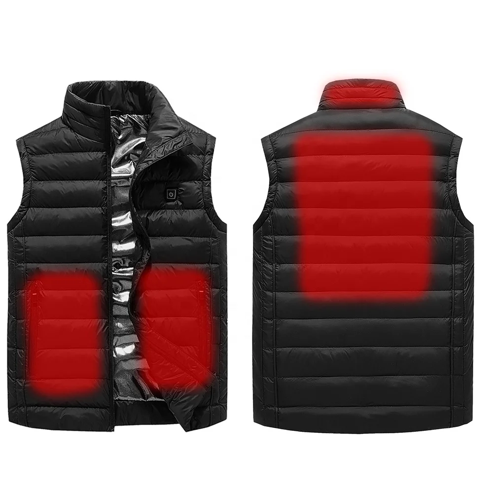 

unisex casual outdoor safety infrared intelligent heating winter warm vest