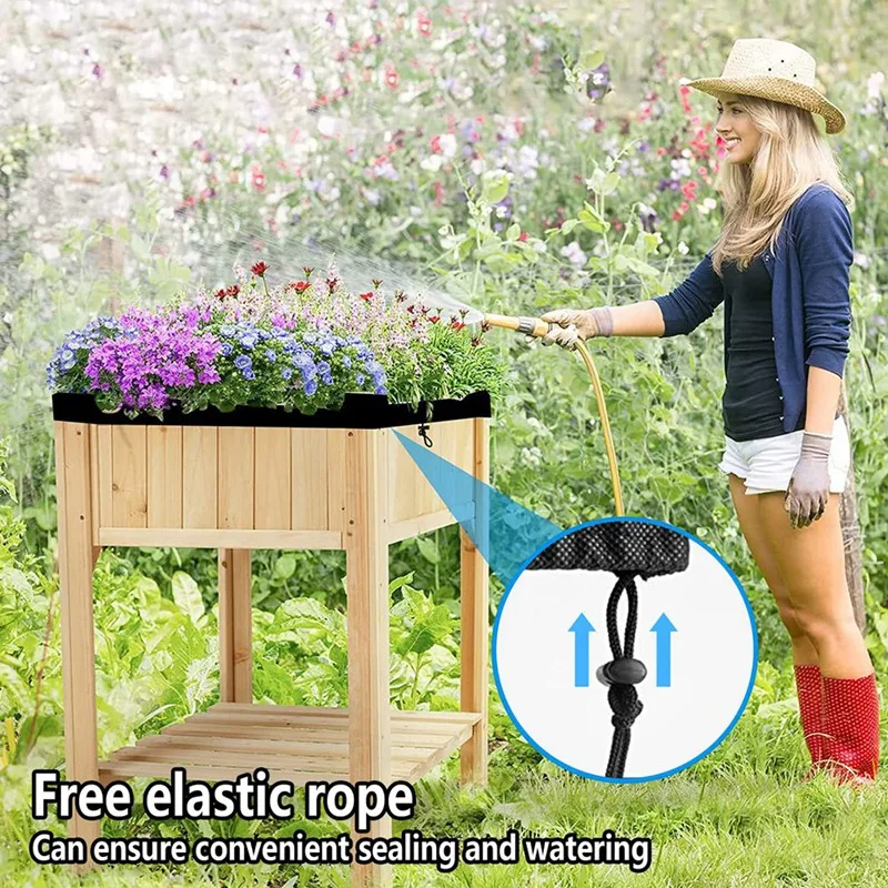 City Pickers Replacement Cover 20 X 24Inch Planter Box Transplanting Kit For Garden Mulch 3 Pack