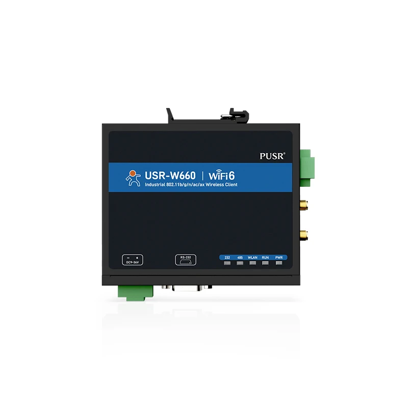 Двухдиапазонный преобразователь PUSR в последовательный порт Wi-Fi6 с MQTT SSL Quacomm Wi-Fi