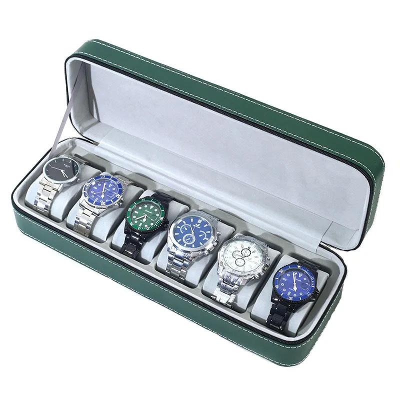 

Кожаная Коробка для часов, органайзер, раньше, мужские механические наручные часы, демонстрация коллекции, идея подарка