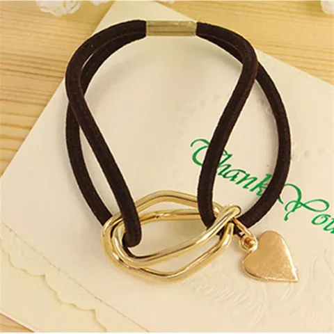 Геометрическая резинка для волос