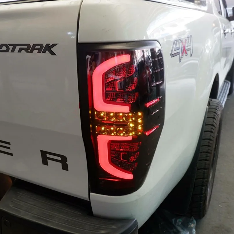 

Car LED Tail Light Taillight for Ranger 2012+T6 T7 T8 PX PX3 Wildtrak 2020 2019 2017 Accessories Rear Light With Turn Signal