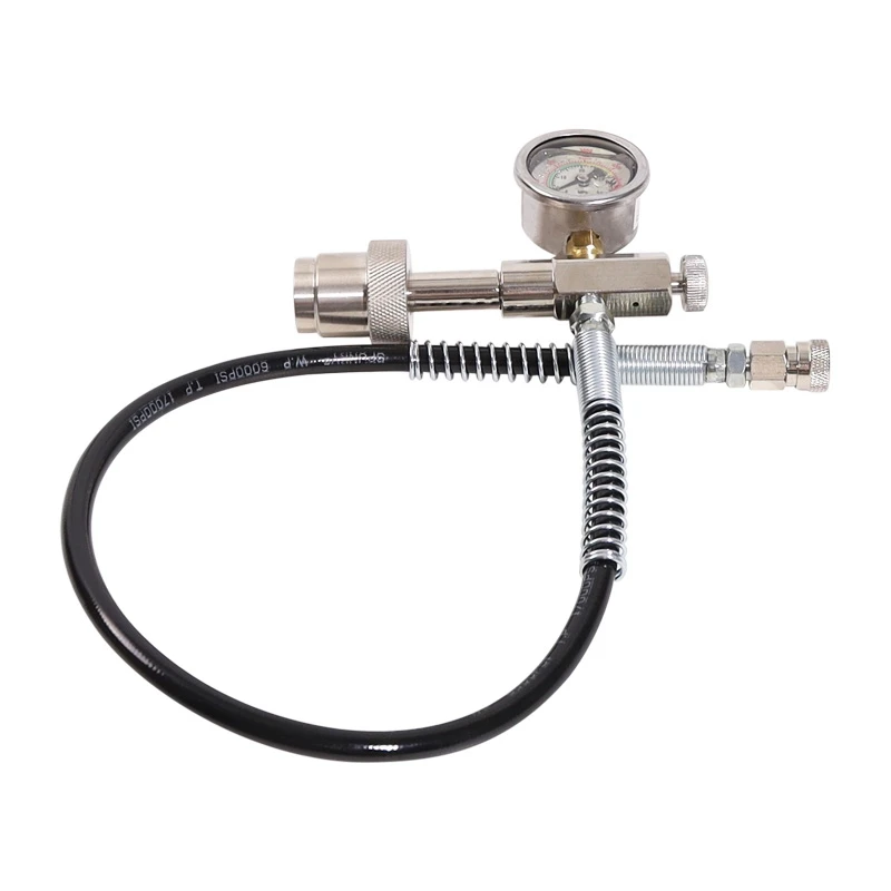 

24 Inch CGA347 Diving Fill Station Kit PCP SCBA Fill Station Charging Adapter With Hand Tight Diving Refill Adapter
