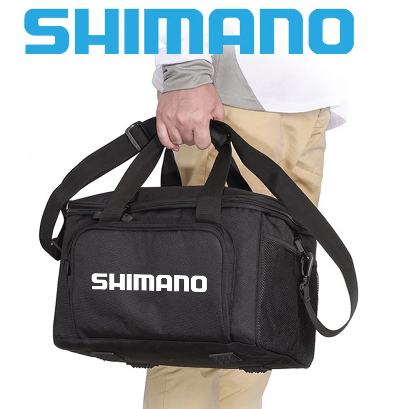 

2022 New SHIMANO Fishing Tackle Bags Multifunctional Fishing Bait Fishing Storage Bag SHIMANO Fishing Gear Storage Bag