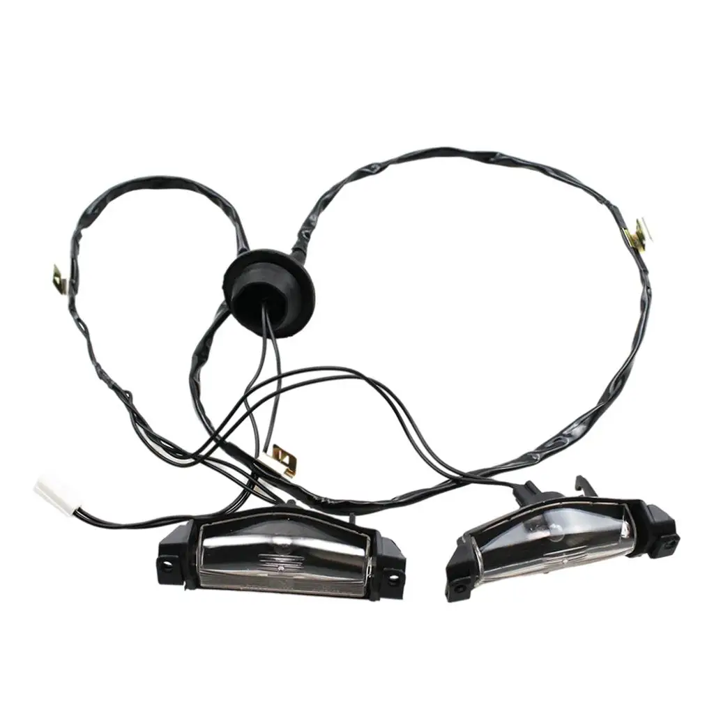 

Package of 2 Rear Plate Light Replacement Accessories for 2003-2008